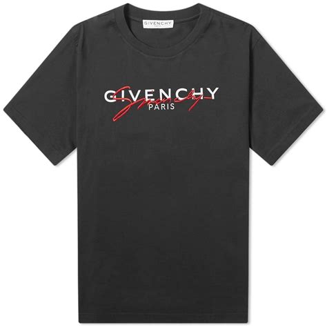 mens givenchy t shirt arm logo|Givenchy graphic crewneck t shirt.